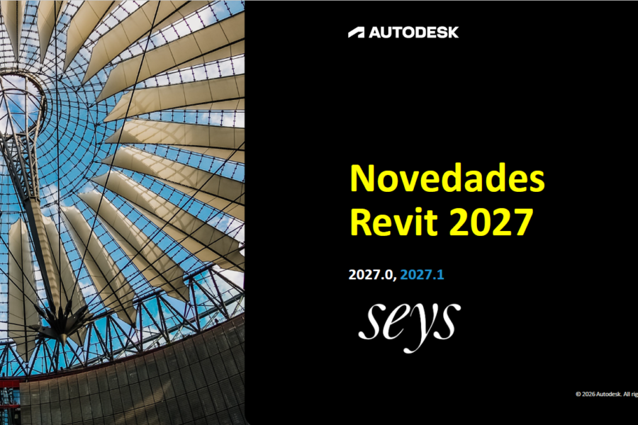 Novedades de la suite Autodesk Revit 2027 para BIM